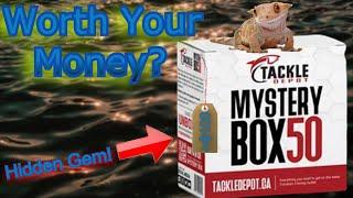 Tackle Depot Mystery Box 50 Review And Unboxing!