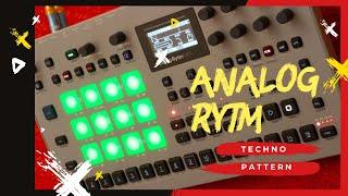 ELEKTRON ANALOG RYTM MK2 ️ Techno Jam Pattern #1