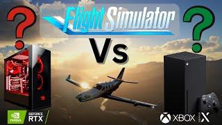 Which Is Better Xbox Series X or PC (Nvidia RTX 3090) - Microsoft Flight Simulator 2020