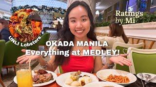 [4K] OKADA MANILA MEDLEY Buffet 2025 Full Review Walkthrough, Rates, & Tips | Michelle Jeraldin