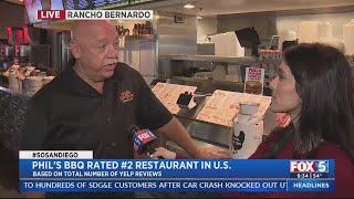 Phil's BBQ Rated #2 Restaurant In US, According To Yelp