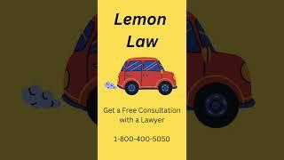 Lemon Law Commercial  