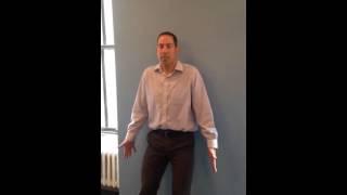 Brad Gilden talks about posture and sitting positions