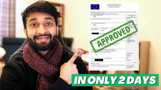 How to Fill Schengen Visa Application Form 