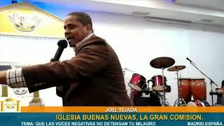 El Evangelista Joel Tejada Bajo el Tema