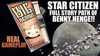 Exploring an easter egg in Star Citizen! Full story of Benny Henge! MUST WATCH! Real gameplay!