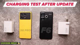 POCO X6 Pro Vs POCO F6 Charging Test After HyperOS Update - 67w Vs 90W 