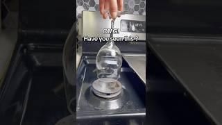 Crystalised DIY wine glass#lifehacks #momlife #experiment #magic #diy #momlife #fyp #hack #polish