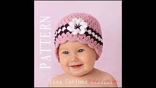 Girl & Boy Fancy Designer Crochet Baby Woolen Cap...