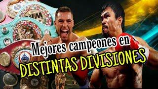 CAMPEONES en MAS DIVISIONES en el BOXEO