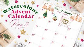 What's Inside My Watercolour Advent Calendar on Day 3?