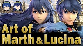 Smash Ultimate: Art of Marth & Lucina