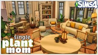 Single Plant Mom Apartment  The Sims 4 Apartment Renovation: Speed Build No CC