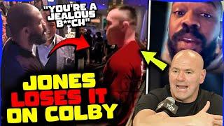 BREAKING! Jon Jones ATTACKS Colby Covington Over DISRESPECTFUL Comments, WILD REACTIONS!