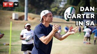 Dan Carter inspiring the next generation of rugby players in South Africa