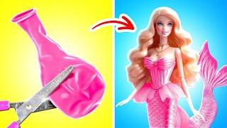 Barbie Wants to Be a Mermaid  Easy Amazing Makeover Ideas