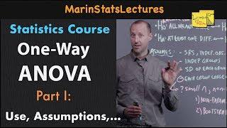 One Way ANOVA (Analysis of Variance): Introduction | Statistics Tutorial #25 | MarinStatsLectures