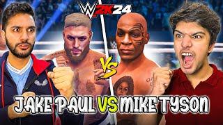 Mike Tyson Vs Jake Paul WWE Fight! | Me Vs My Brother | WWE 2k24 1v1