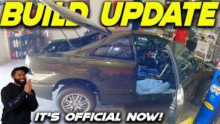 WIDE BODY INTEGRA BUILD | UPDATE ON ENGINE INSTALL AND MORE