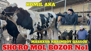 SHO'RO MOL BOZOR GIGANT BUQALAR NARXLARI BN TANISHING TAROZIGA XAM NARXLAR AYTILDI.