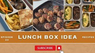 My kids school lunchbox episode 24 - mashed potatoes with meatballs gravy - ayzah cuisine