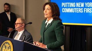 Governor Hochul Unveils Future of Transit and Traffic in NYC, 40% Reduction in Congestion Tolls