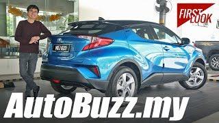 Toyota C-HR 1.8L CVT First Look - AutoBuzz.my