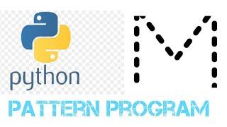 Python Pattern Programs - Printing Stars '*' in M Shape || Coding Exam Questions