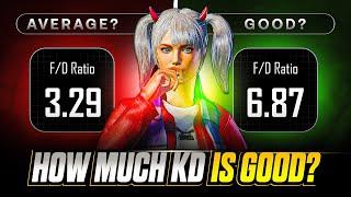 HOW MUCH KD IS ACTUALLY GOOD? | PUBG MOBILE TIPS AND TRICKS