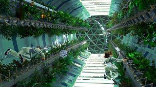 Greenhouse in Space | ASMR Ambience 🪐