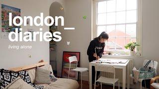 a weekend with me in london | eating out, staying in & painting