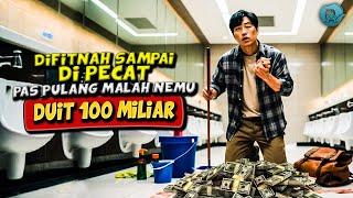 Difitnah Bosnya Sampai Dipecat, Tukang Pel Ini Malah Menemukan Tas Berisi 100 Miliar - Alur Film