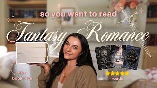 fantasy romance books that are actually worth your time | my must read romantasy recs ️‍️