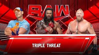 Who Actually Wants This Match? brock vs roman vs jhon cena Wwe Raw Netflix