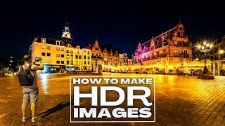 How to Take HDR Photo's on Location at Night and Process Them Using Lightroom. OM-1 MKII