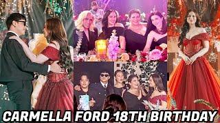 DANIEL PADILLA EMOSYUNAL SA BEDUT NG KAPATID️CARMELLA FORD 18TH BIRTHDAY BUNSO NI KARLA ESTRADA