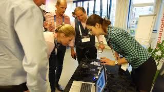 Strømlingo DIY AFM live demo at Singularity University Nordic