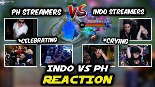 (Part 2) Indo Streamers Reaction after Onic PH WON the 5th World Title for the Philippines! 