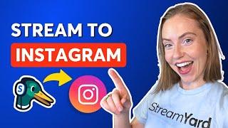 How To Go Live On Instagram From ANY Device FOR FREE with StreamYard