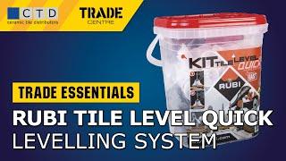 Rubi Tile Level Quick Levelling System