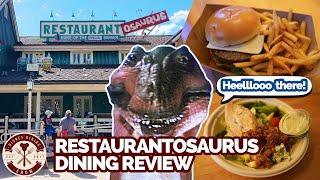 Dino-Mite or Dino-Fright? Restaurantosaurus Quick Service Dining Review | Disney Dining Show