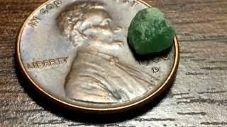 Small Green Rock found in Creek- IDENTIFICATION APPRECIATED!