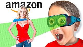 KLEINER JUNGE testet 1000 VERBOTENE AMAZON PRODUKTE! 