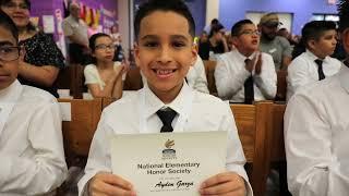 Milton Elementary Honor Society Induction Ceremony