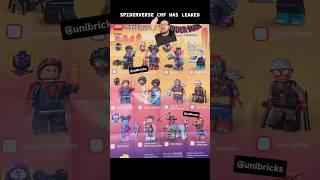 The LEGO Spiderverse CMF LEAKED! #lego #legostarwars #legos #legosets #legotoys #legomarvsl #toys