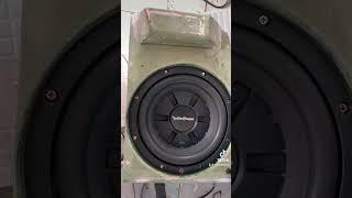 Subwoofer ROCKFORD #rockford #subwoofer #caraudio #ชัชซาวด์ #chatsound #เครื่องเสียงรถยนต์ #bmw