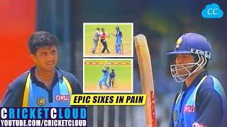 Sachin & Ganguly Hit Unbelievable Sixes in a Must-Win Game | Sachin's EPIC Shots in Extreme Pain !!