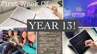 First Week of A Levels/Year 13 | Work, fun,  and more work! (college/sixth form)