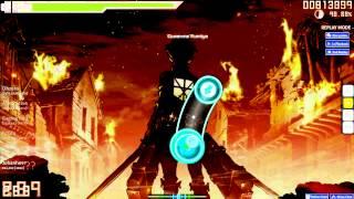 Osu! Linked Horizon - Gurren no Yumiya (TV size) [Hard]