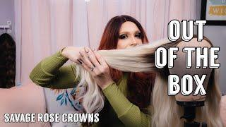 Out of The Box Wig Tutorial | Savage Rose Crowns | Jesse M. Simons | Wig Education Thinning A Wig